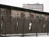 I pochi metri rimasti ancora in piedi del muro di Berlino, a Zimmerstraße