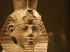 Testa della statua del faraone egiziano Amenhotep III (1360 a.C.)